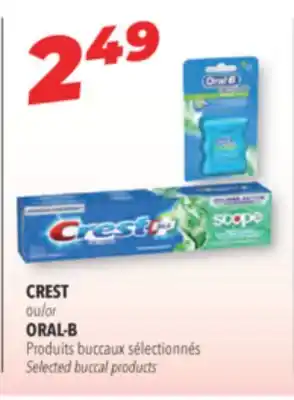 Familiprix ORAL-B Selected buccal products offer