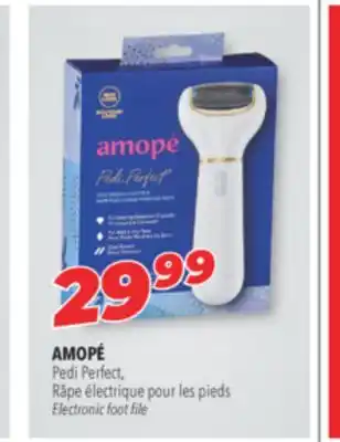 Familiprix AMOPÉ Electronic foot file offer