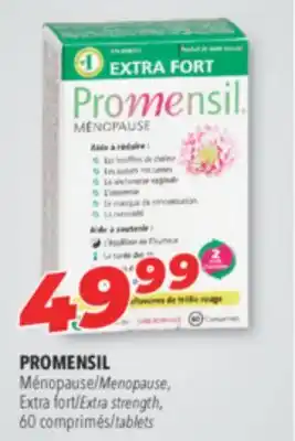 Familiprix PROMENSIL Menopause, Extra fort Extra strength offer
