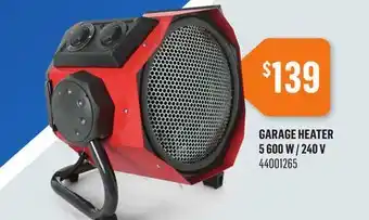 Canac Garage Heater offer