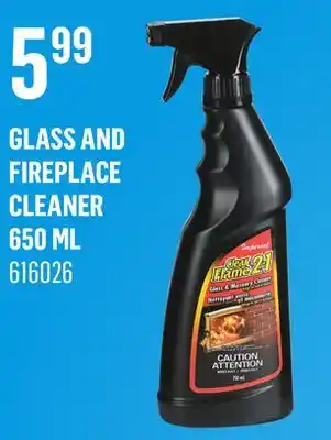 Canac Glass and Fireplace Cleaner 650 ml offer