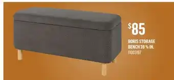 Canac Boris Storage Bench 39 3/8 in offer