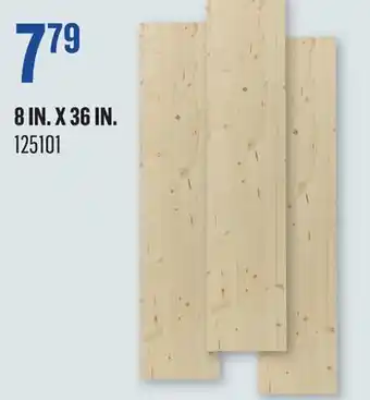 Canac Laminated Pine Board 8 in. x 36 in offer