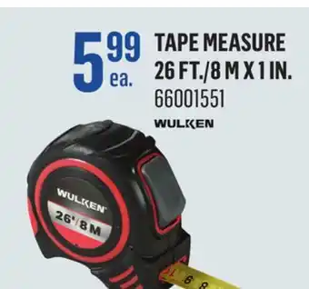 Canac Tape Measure 26 ft./8 m x 1 in offer
