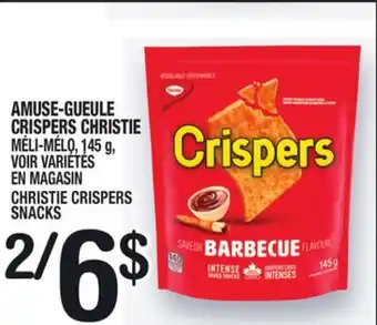 Marche Ami AMUSE‑GUEULE CRISPERS CHRISTIE | CHRISTIE CRISPERS SNACKS offer
