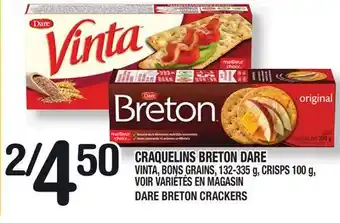 Marche Ami CRAQUELINS BRETON DARE | DARE BRETON CRACKERS offer