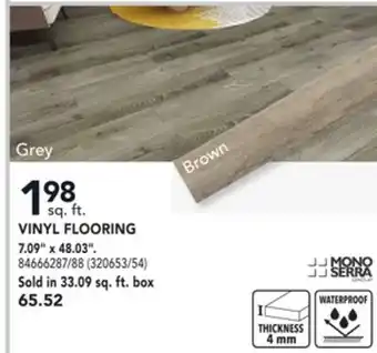 RONA VINYL FLOORING offer