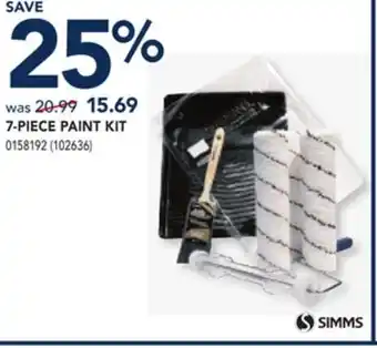 RONA 7-PIECE PAINT KIT offer