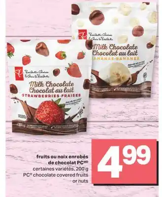 L'Intermarché FRUITS OU NOIX ENROBÉS DE CHOCOLAT 200 G offer