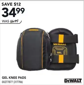 Réno Dépôt DEWALT GEL KNEE PADS offer