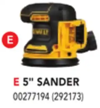 Réno Dépôt DEWALT 5 SANDER offer