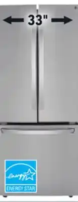 Réno Dépôt LG 25 CU. FT. REFRIGERATOR offer
