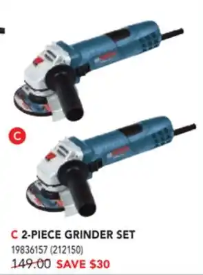 Réno Dépôt BOSCH 2-PIECE GRINDER SET offer