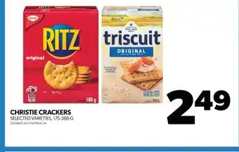 Real Canadian Superstore CHRISTIE CRACKERS, 175-386 G offer