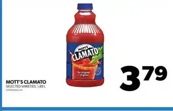 Real Canadian Superstore MOTT'S CLAMATO, 1.89 L offer