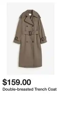 H&M Double-breasted Trench Coat offer