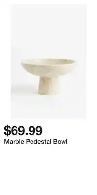 H&M Marble Pedestal Bowl offer