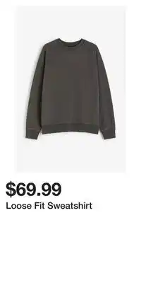 H&M Loose Fit Sweatshirt offer