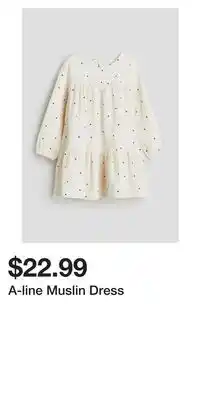 H&M A-line Muslin Dress offer