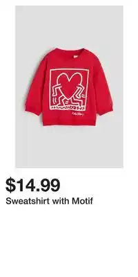 H&M Sweatshirt with Motif offer
