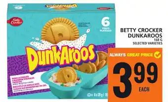 Food Basics BETTY CROCKER DUNKAROOS offer