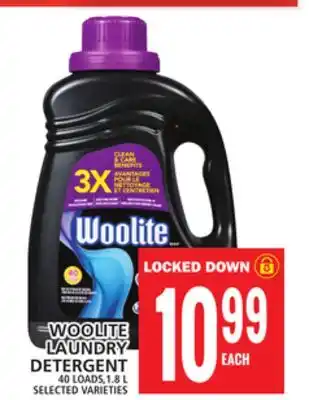Food Basics WOOLITE LAUNDRY DETERGENT offer