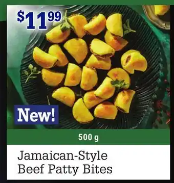 M & M Food Market Jamaican-Style Beef Patty Bites offer