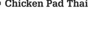 M & M Food Market Chicken Pad Thai offer