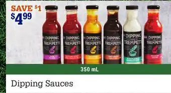 M & M Food Market Dipping Sauces offer