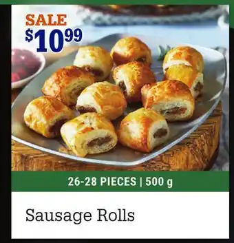 M & M Food Market Sausage Rolls offer