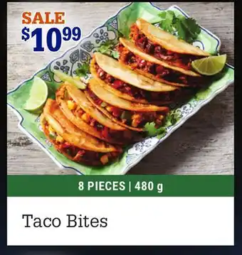 M & M Food Market Taco Bites offer