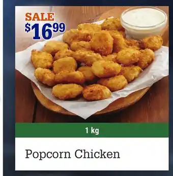 M & M Food Market Popcorn Chicken offer