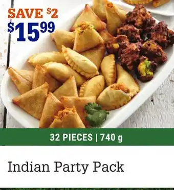 M & M Food Market Indian Party Pack offer