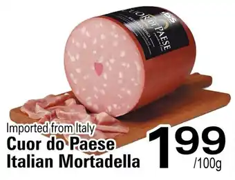 Cataldi Fresh Market Cuor do Paese Italian Mortadella offer