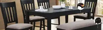 Leon's Haxby Dining Table - Weathered Grey offer