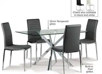 Leon's Darron Dining Table - Chrome offer