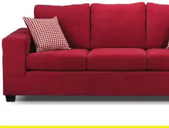 Leon's Fava Sofa - Red offer