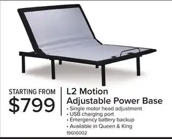 Leon's L2 Motion Queen Adjustable Base offer