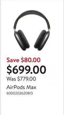 Walmart AirPods Max offer