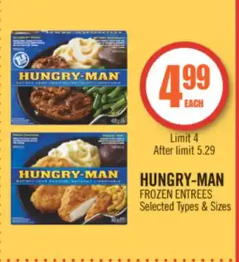 Shoppers Drug Mart HUNGRY-MAN FROZEN ENTREES offer