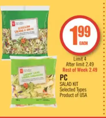 Shoppers Drug Mart PC SALAD KIT offer
