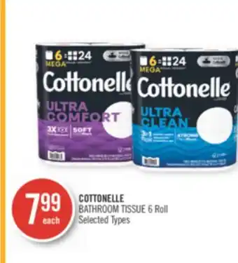 Shoppers Drug Mart COTTONELLE BATHROOM TISSUE 6 Roll offer