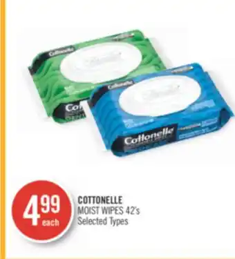 Shoppers Drug Mart COTTONELLE MOIST WIPES offer