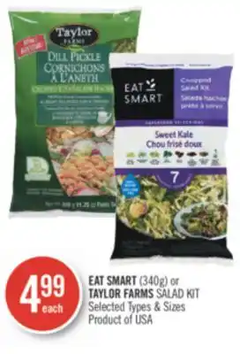 Shoppers Drug Mart EAT SMART (340g) or TAYLOR FARMS SALAD KIT offer