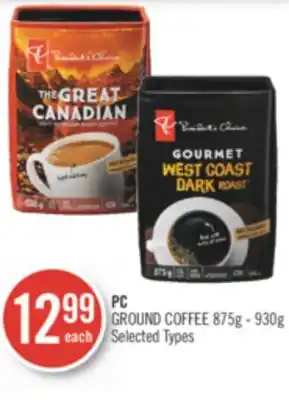 Shoppers Drug Mart PC GROUND COFFEE offer
