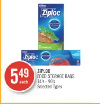 Shoppers Drug Mart ZIPLOC FOOD STORAGE BAGS offer