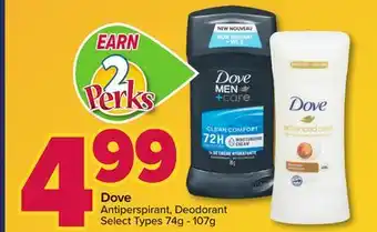 PharmaChoice Dove Antiperspirant, Deodorant offer