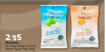 PharmaChoice Montbec No Sugar Added Candy offer