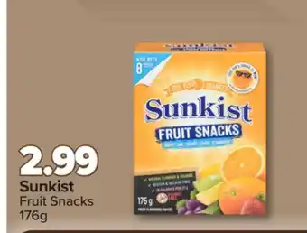 PharmaChoice Sunkist Fruit Snacks offer