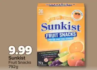 PharmaChoice Sunkist Fruit Snacks offer